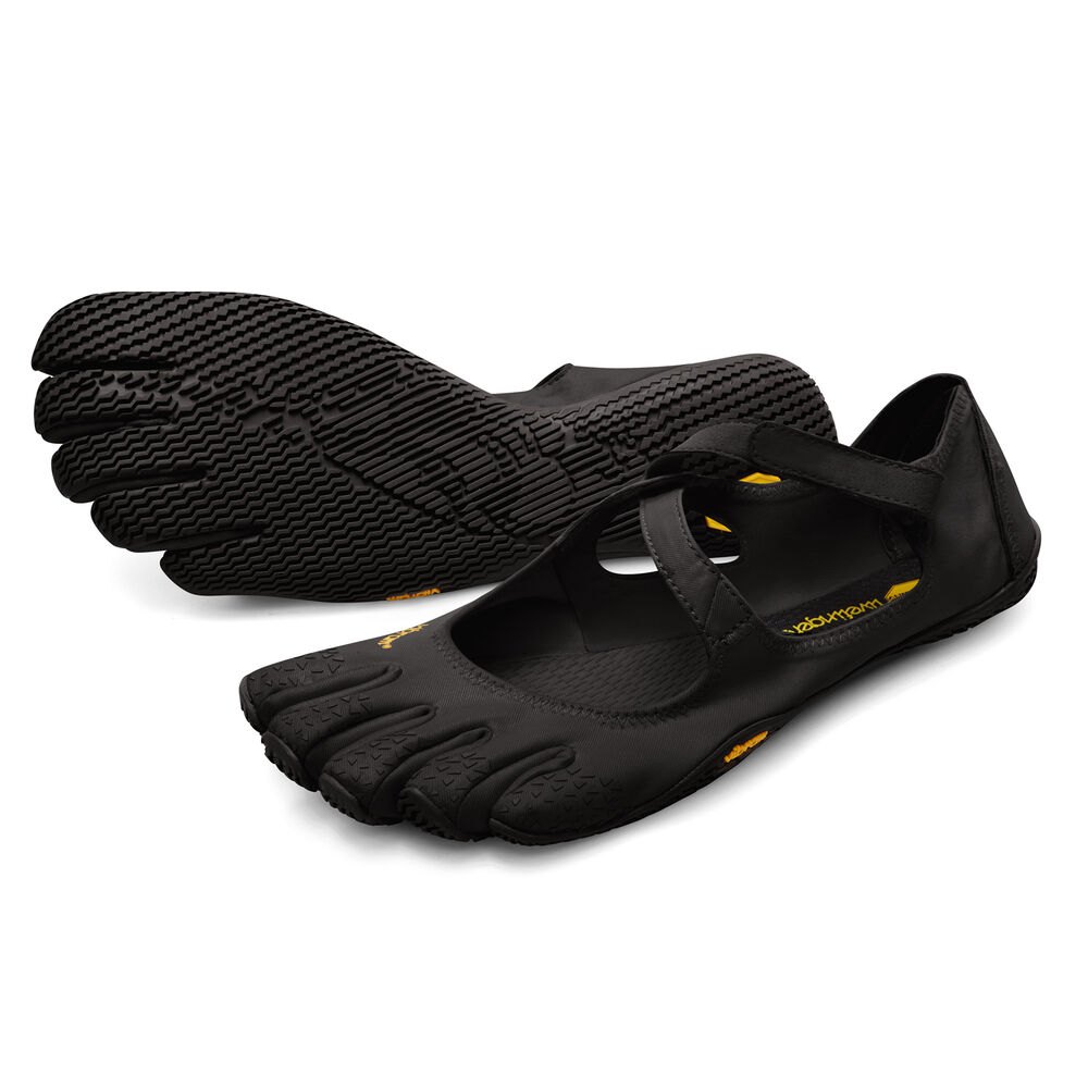 Vibram Five Fingers Womens V-Soul - Hiking Shoes Black - PVO625914